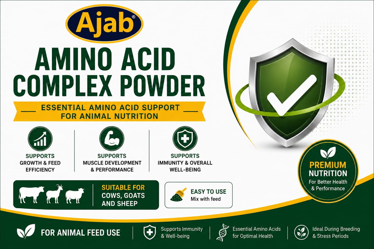 Amino Acid Complex Powder label