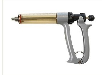 Adjustable continuous syringe