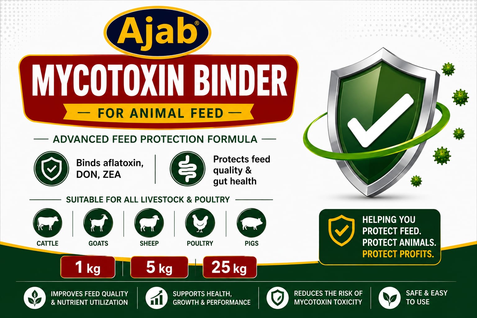 Mycotoxin Binder label